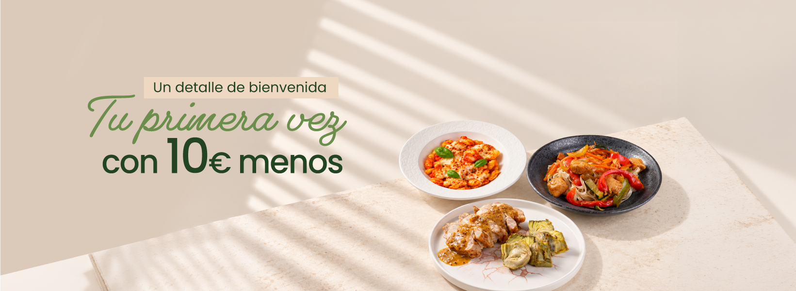 10 euros de descuento en tu 1º pedido